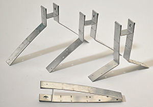 sistema de fixação em aço galvanizado