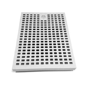 grade de piso em material plástico