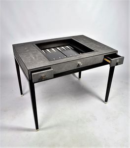 mesa de gamão contemporânea