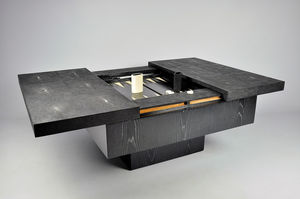 mesa de gamão contemporânea