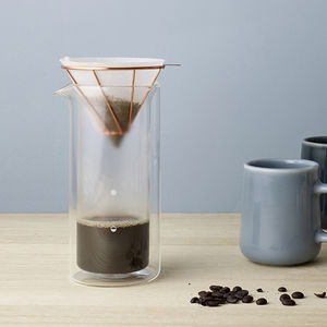 máquina de café com filtro