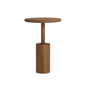 mesa lateral em madeira maciça