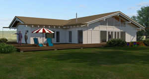 casa pré-fabricada