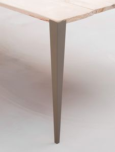 base de mesa em aço