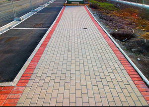 bloco de pavimentação em concreto