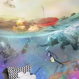 papel de parede contemporâneo 1