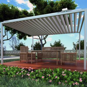 pérgola em alumínio