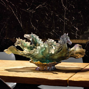 escultura em cristal