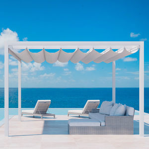 pérgola suspensa