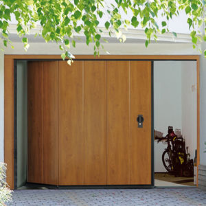 portão de garagem seccionado lateral