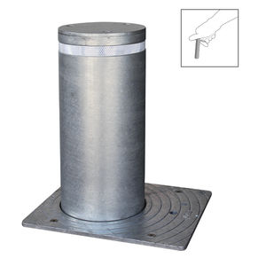 bollard de controle de acesso