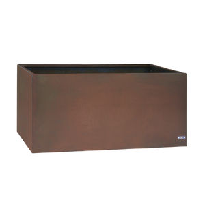 floreira em aço Corten