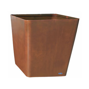 floreira em aço Corten