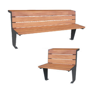 banco para espaço público contemporâneo