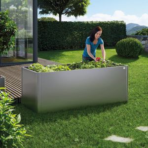 jardineira para horta em aço galvanizado