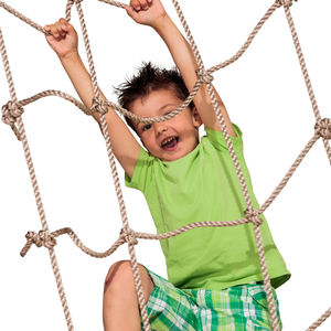rede de escalada para parque infantil