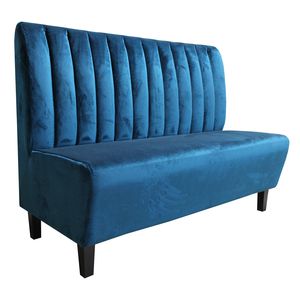 banco booth de lanchonete modular / contemporâneo / em tecido / em pele sintética