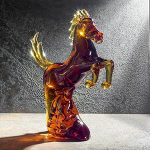 escultura em cristal