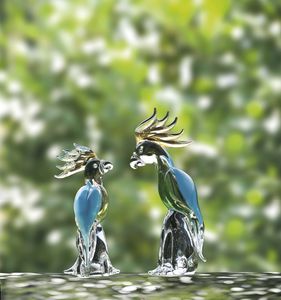 escultura em cristal