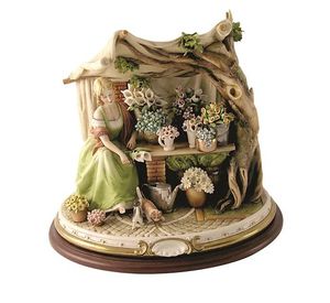 escultura em porcelana