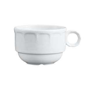 xícara em porcelana