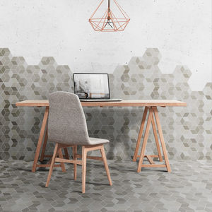 revestimentos hexagonais para ambientes internos