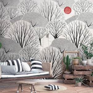 papel de parede contemporâneo
