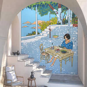 papel de parede contemporâneo