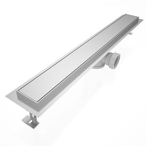 ralo linear de chuveiro em aço inoxidável 1