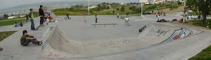 skatepark em concreto