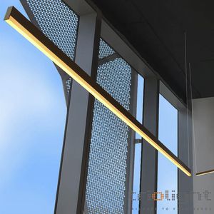perfil de iluminação de sobrepor