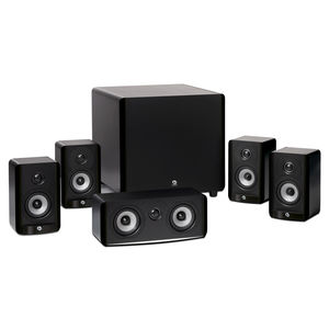 conjunto de home theater convencional