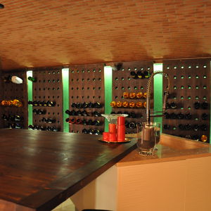 rack para garrafas de embutir 1