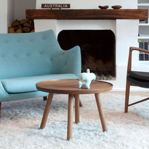mesa de centro de design escandinavo