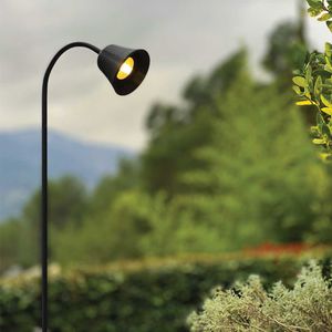 poste balizador de iluminação de jardim
