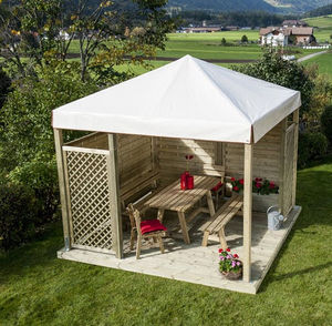 gazebo em pinho