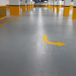 revestimento de piso em gesso 1