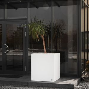 floreira em concreto