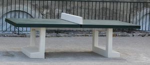 mesa de pingue-pongue para ambiente externo