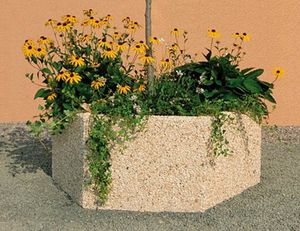 floreira em concreto