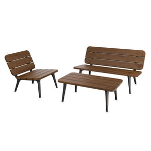 mesa de piquenique contemporânea