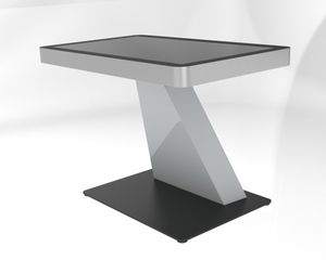 suporte para monitor touchscreen para espaços públicos 1