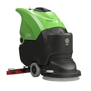 lavadora automática com operador a pé