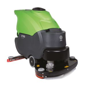 lavadora automática com operador a pé