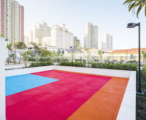 revestimento de piso em EPDM