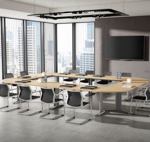 mesa de reunião contemporânea