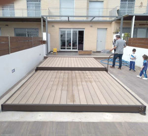 capa de lâminas para piscina
