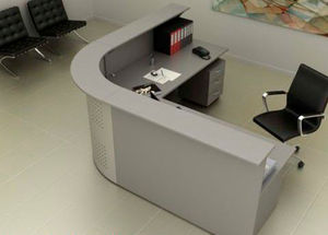 balcão de recepção modular