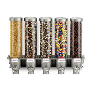 dispenser de condimentos de parede