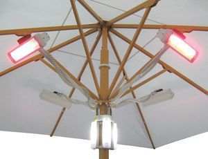 aquecedor infravermelho para ombrelone